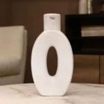 White Ceramic Vases